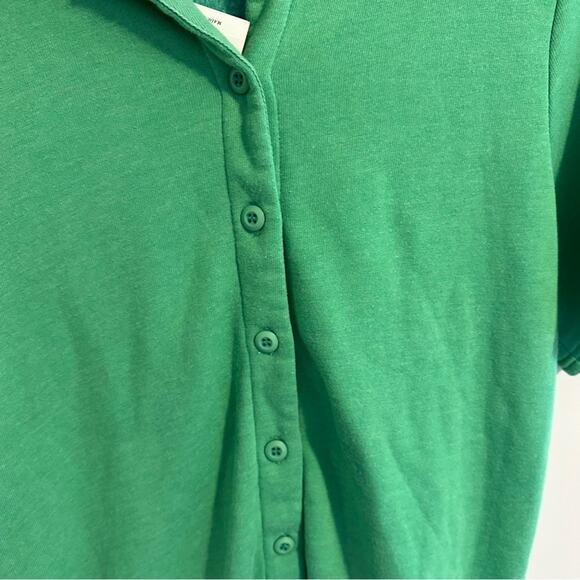 NWT Xirena Green Bamboo Cotton Soft Romper Belted Small - Picture 10 of 13